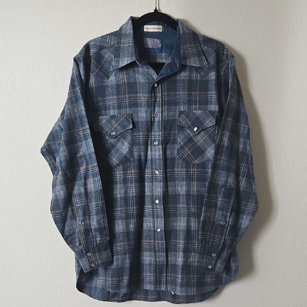 Pendleton Wool Button Up *flawed*